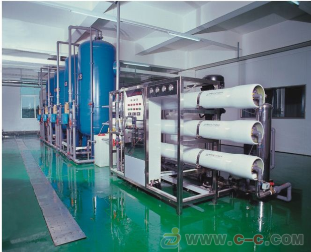 上海滨润环保供应每小时9吨的果汁厂去离子纯水设备 br-10
